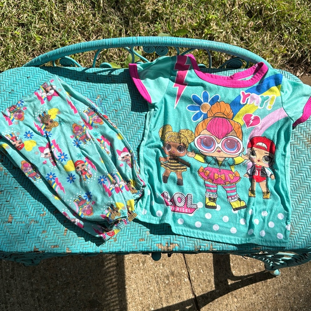 Girls PJs - LOL Girl Pajamas - Size 7/8